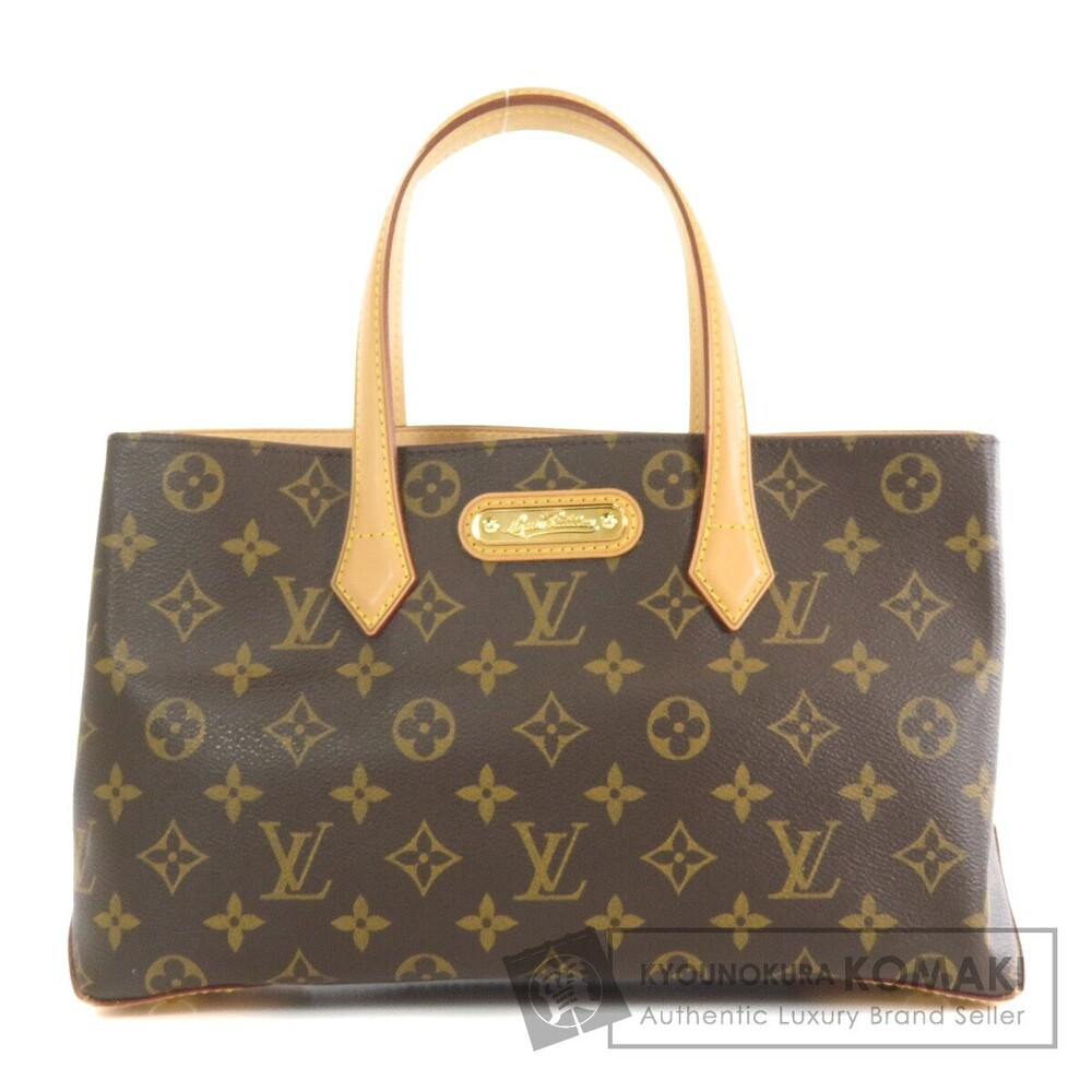 Louis Vuitton Wilshire Monogram Handbag Canvas